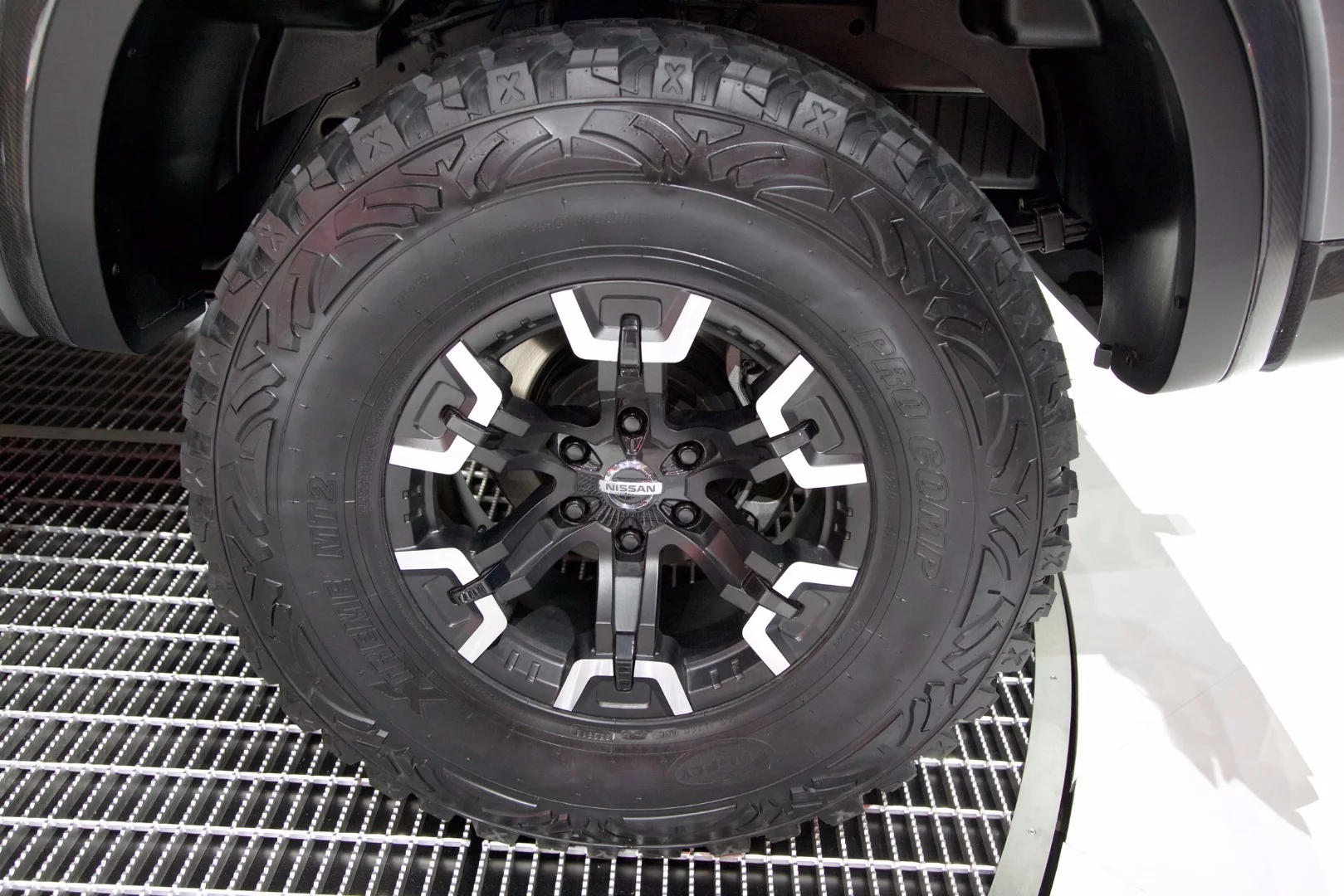 The Warrior has 37-in off-road tires