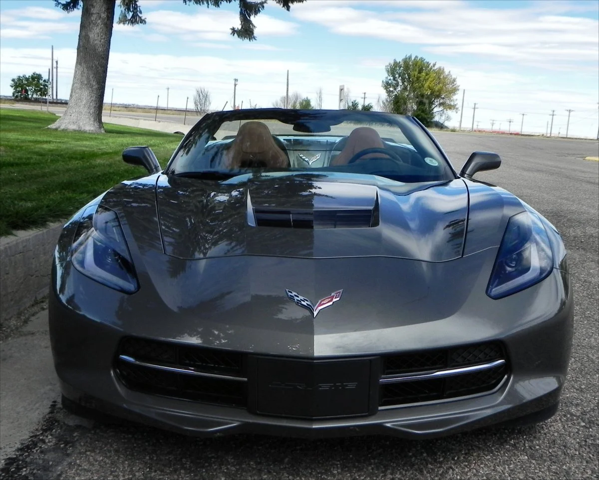 The C7 Corvette is both muscular and sexy