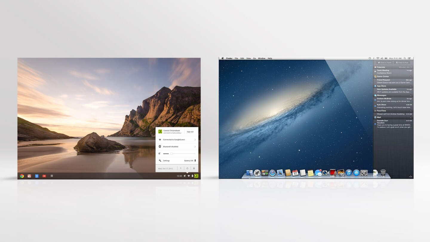 Don't be fooled by the slick appearance of Chrome OS – it's a young operating system, unsuited for premium computers