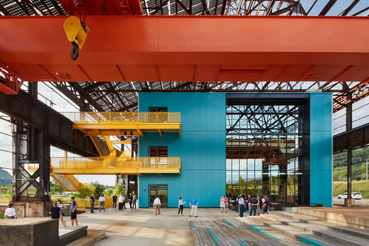 RIDC Mill 19: Buildings A & B is one of the sustainable projects to feature in this year's AIA COTE Top Ten Awards