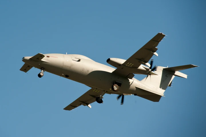 The Piaggio P.1HH HammerHead made its maiden flight last December, and the aircraft has already been sold to the Italian Air Force