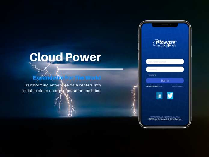 The Power app claims to let you download energy to charge your phone.