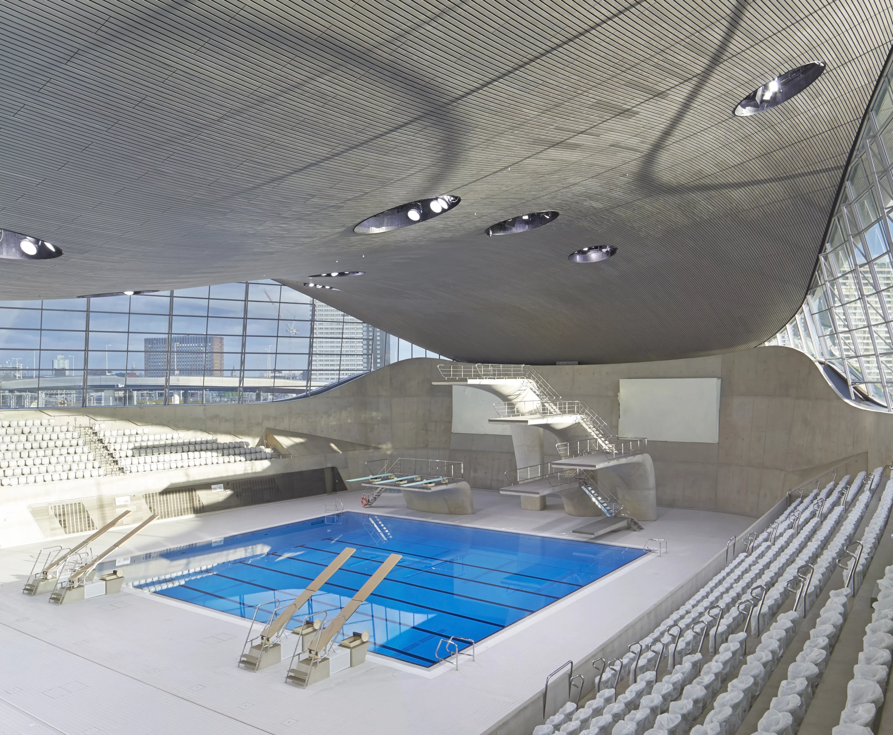 London Aquatics Centre by Zaha Hadid Architects (Photo: Hufton Crow)