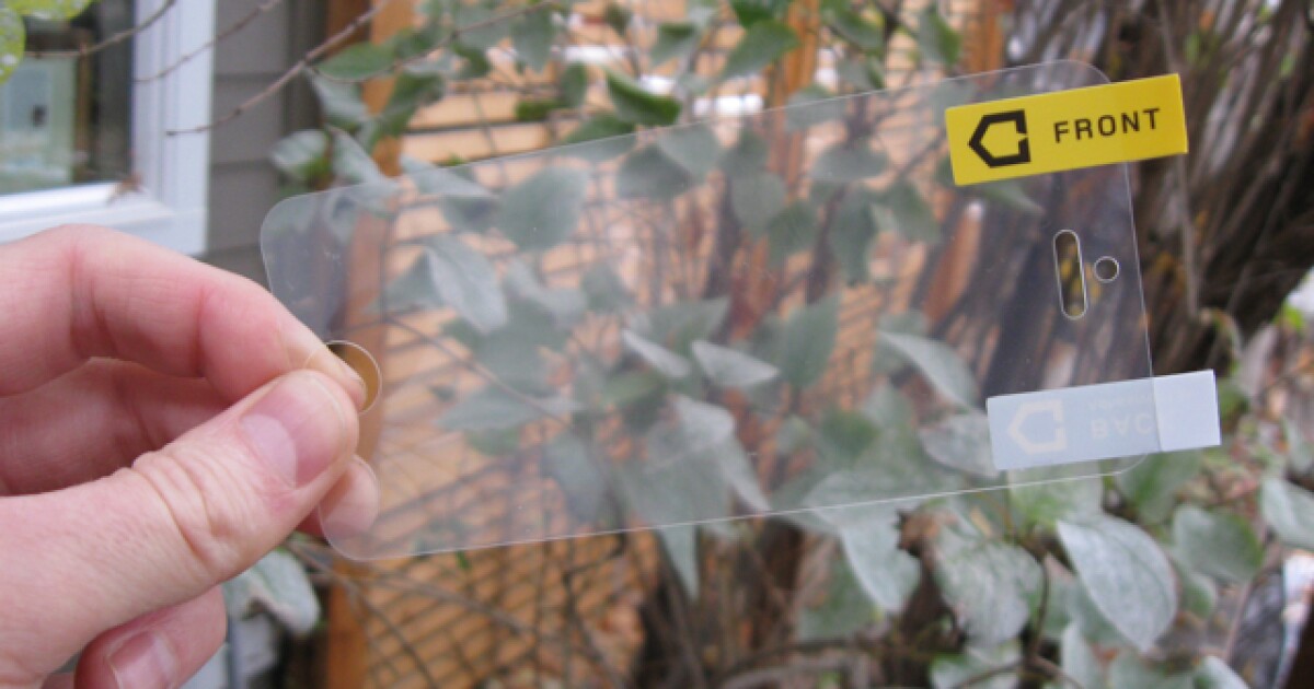 Review Rhino Shield impactresistant smartphone screen film