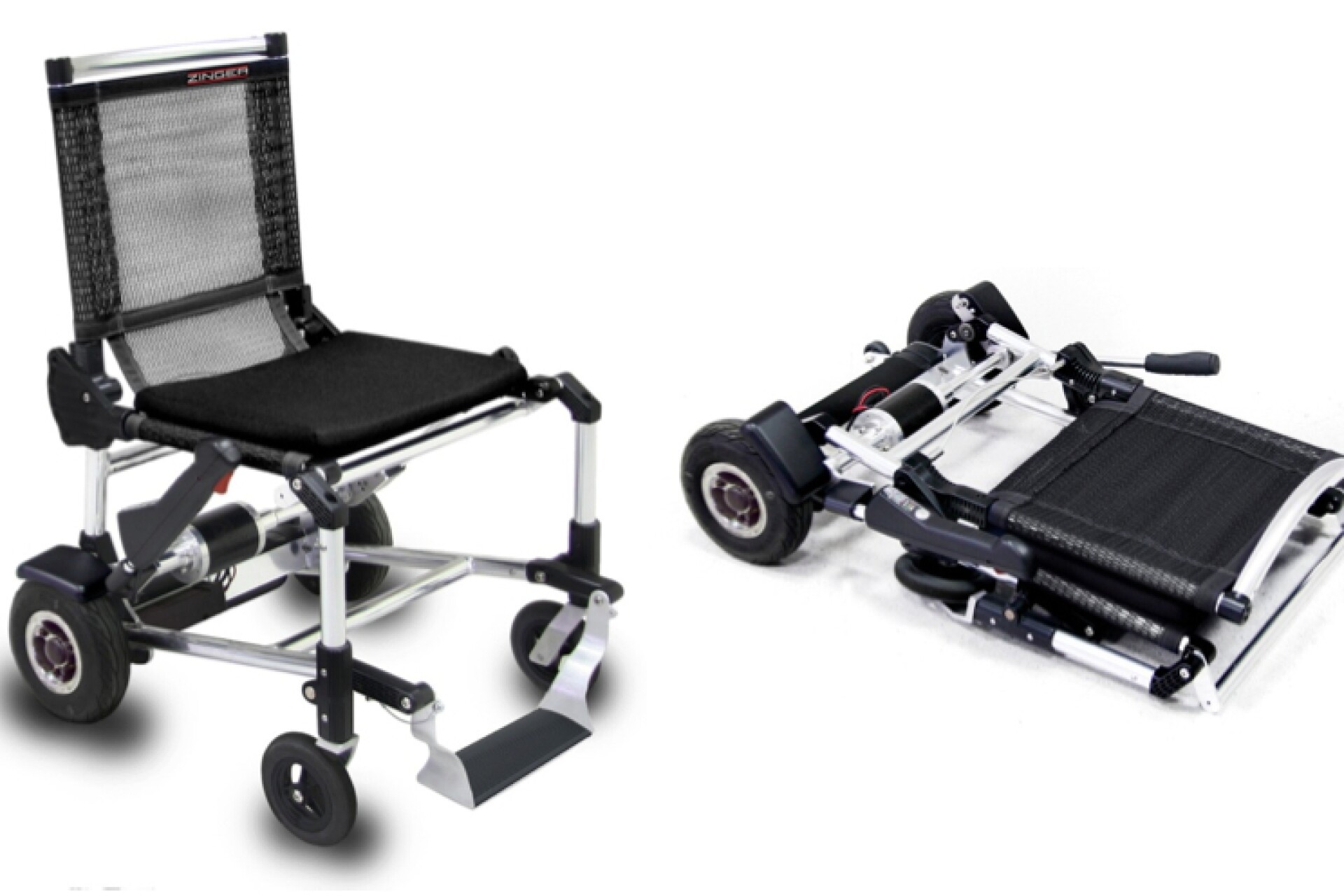 Zinger is claimed to be the world's lightest electric wheelchair