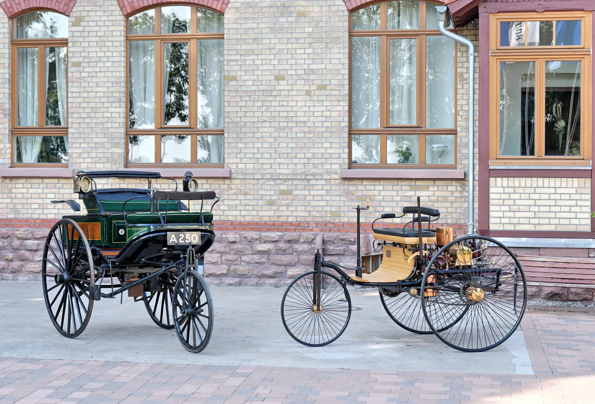 The very first motor car