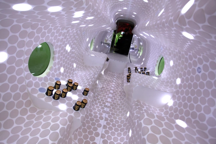 Guinness and Jump Studios have teamed up to turn a submarine into an underwater bar