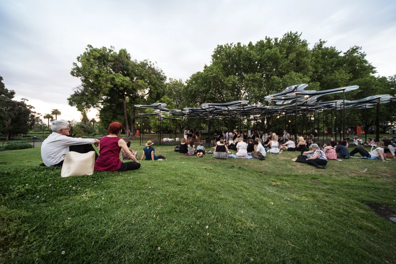 Over the next few months, the MPavilion will host everything from meditation sessions to David Bowie quizzes and fashion shows