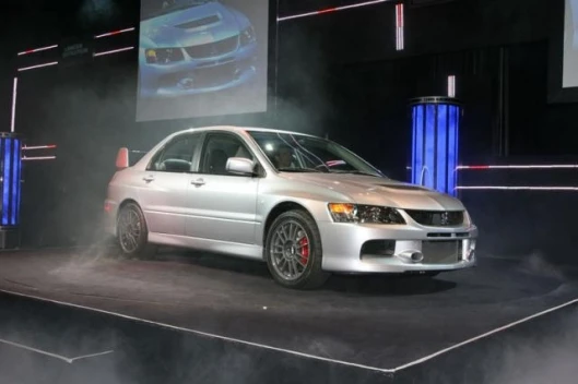 The Evolution IX is shown at the North American International Auto Show in Detroit - January 2005