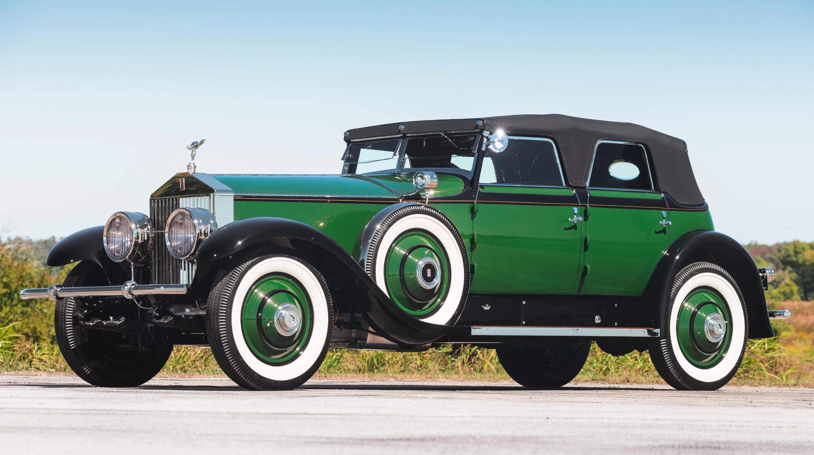 Marlene Dietrich's 1930 Rolls-Royce Phantom I Transformal Phaeton was estimated to sell for between $700,000 and $1,000,000 and sold for: $742,500Official Auction Page
