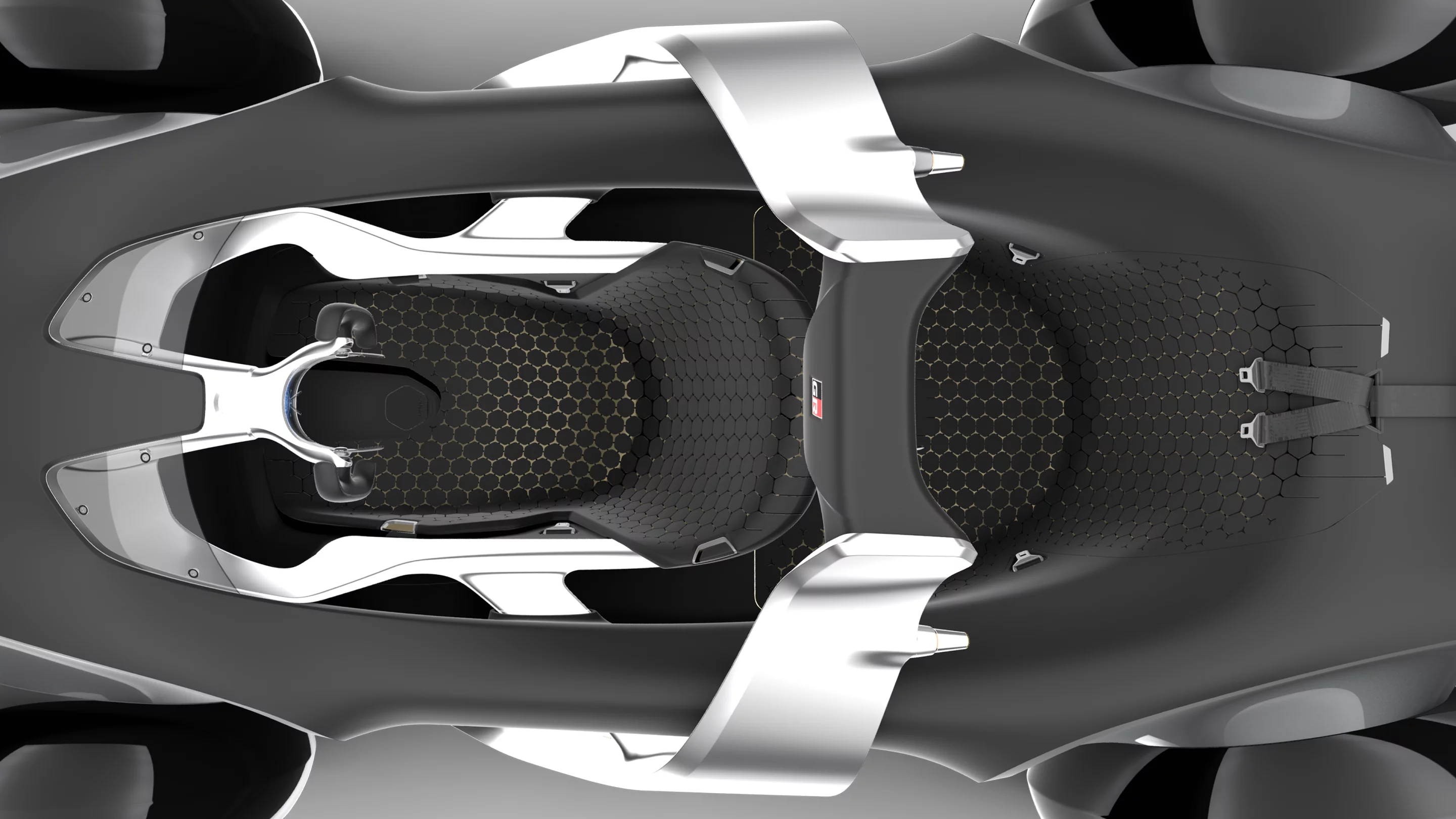 About the only angle from which you can see your custom-selected seat