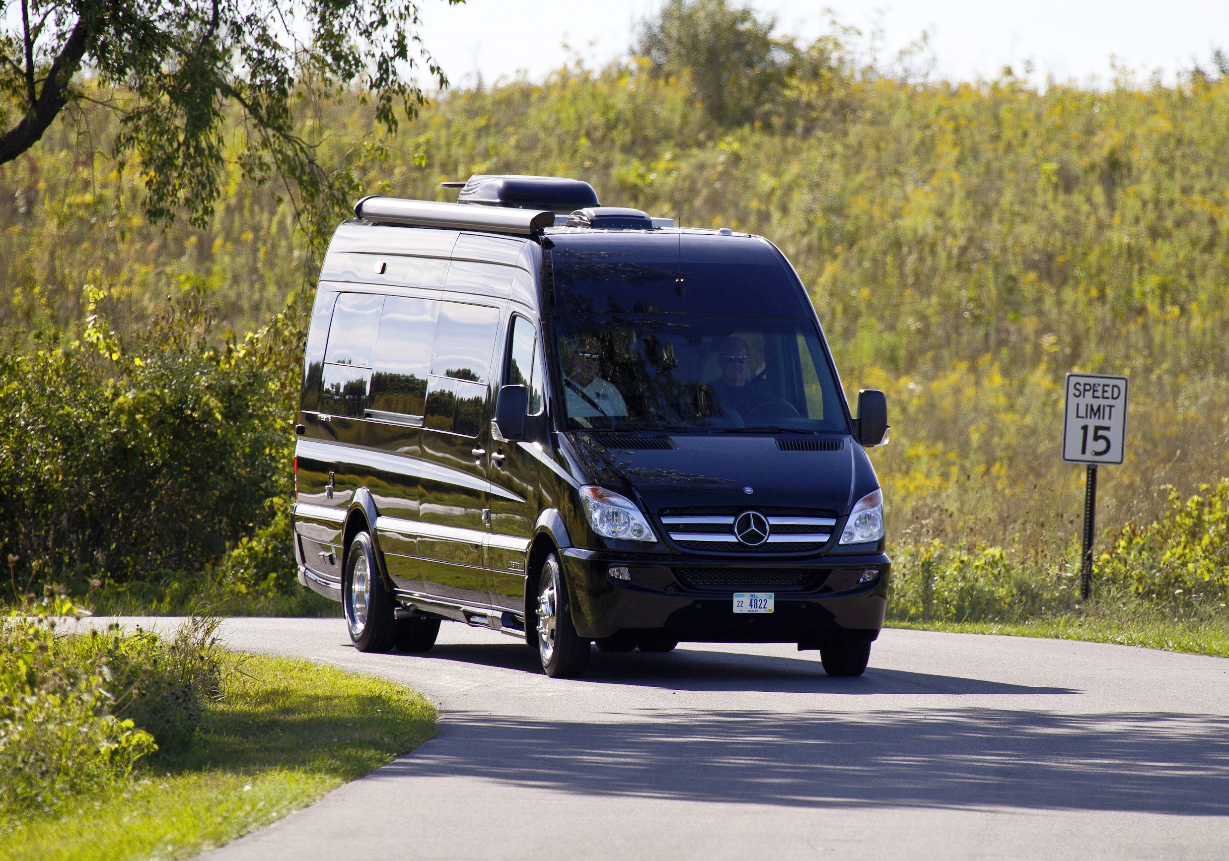 Mercedes says the Sprinter van is the most popular choice for luxury campers (Photo: Mercedes-Benz)