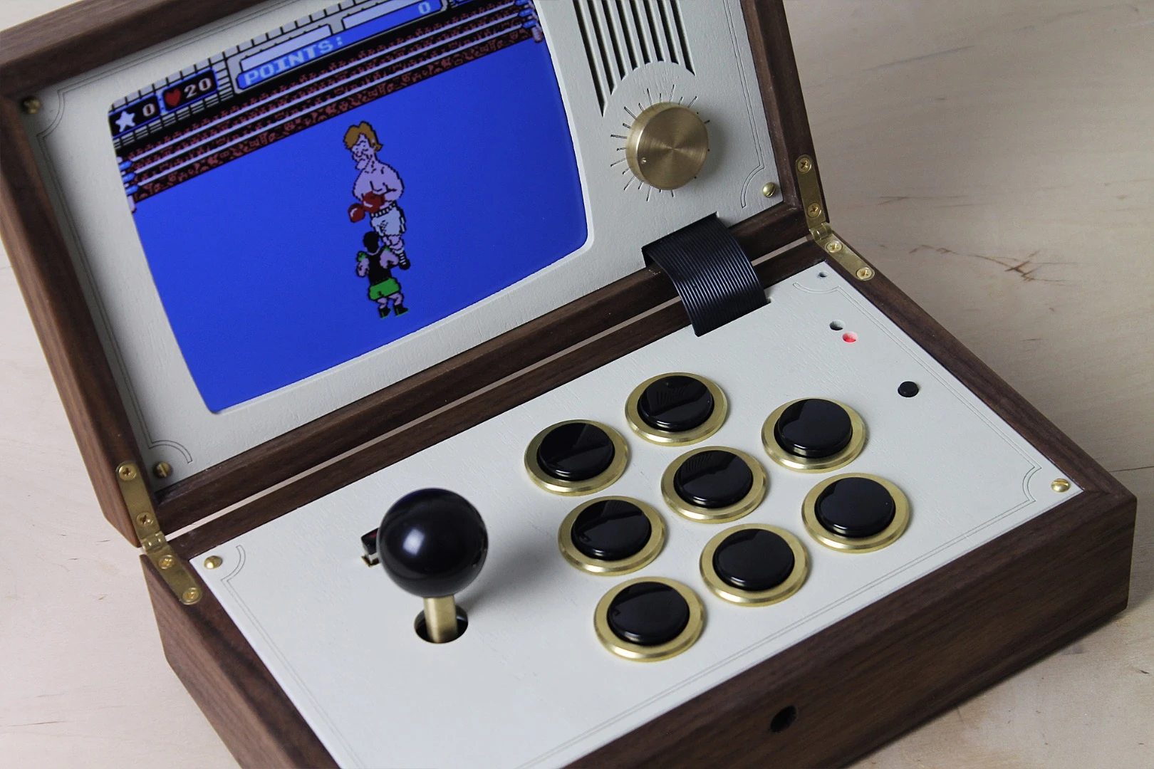 The R-Kaid-R: The original one-player version of the console that was expanded for the Cary42