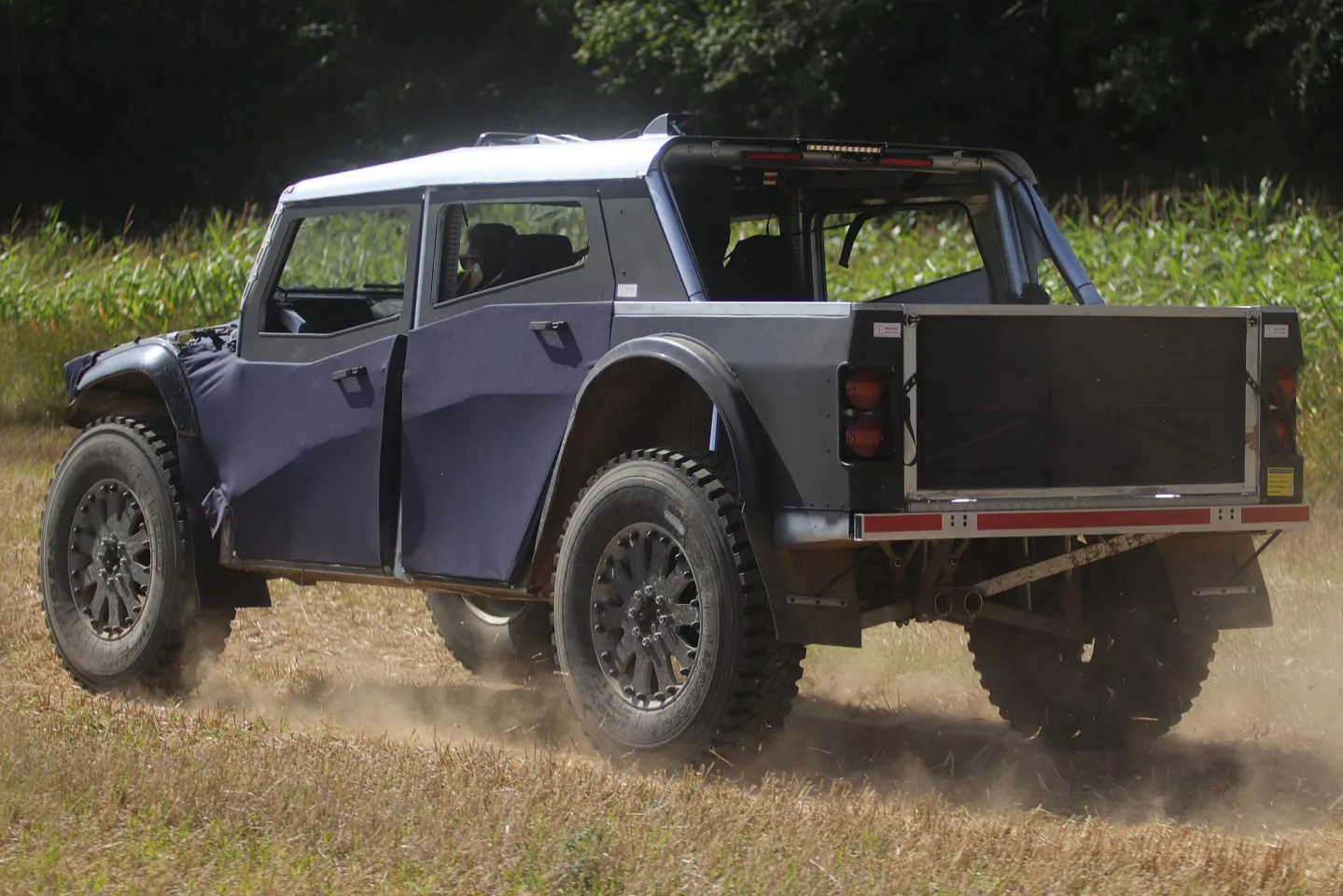 Two electric motors and a lithium titanate oxide battery pack provide a heap of torque
