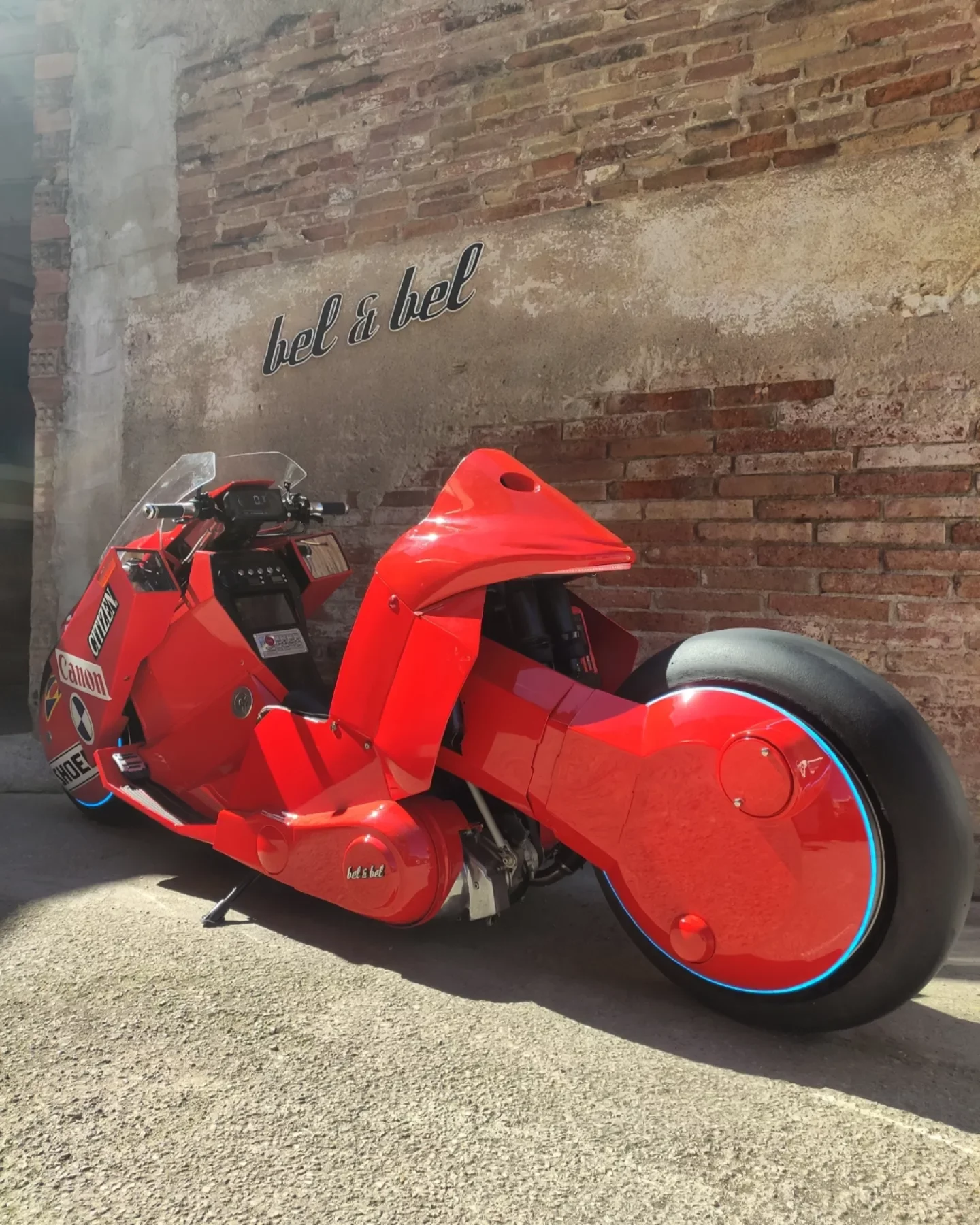The Bel&Bel Kaneda bike replicas are designed as show pieces rather than road warriors