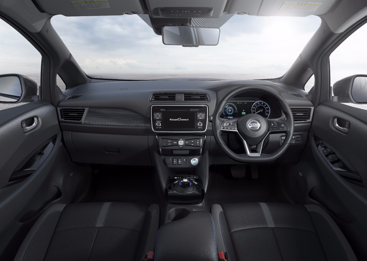 Behind the wheel of the new Nissan Leaf