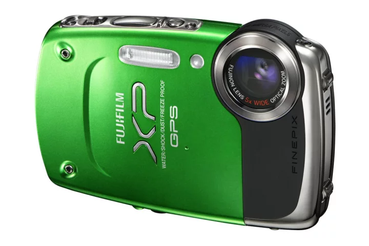 Fujifilm is about to release its first rugged digital camera to feature GPS geo-tagging of images, the FinePix XP30