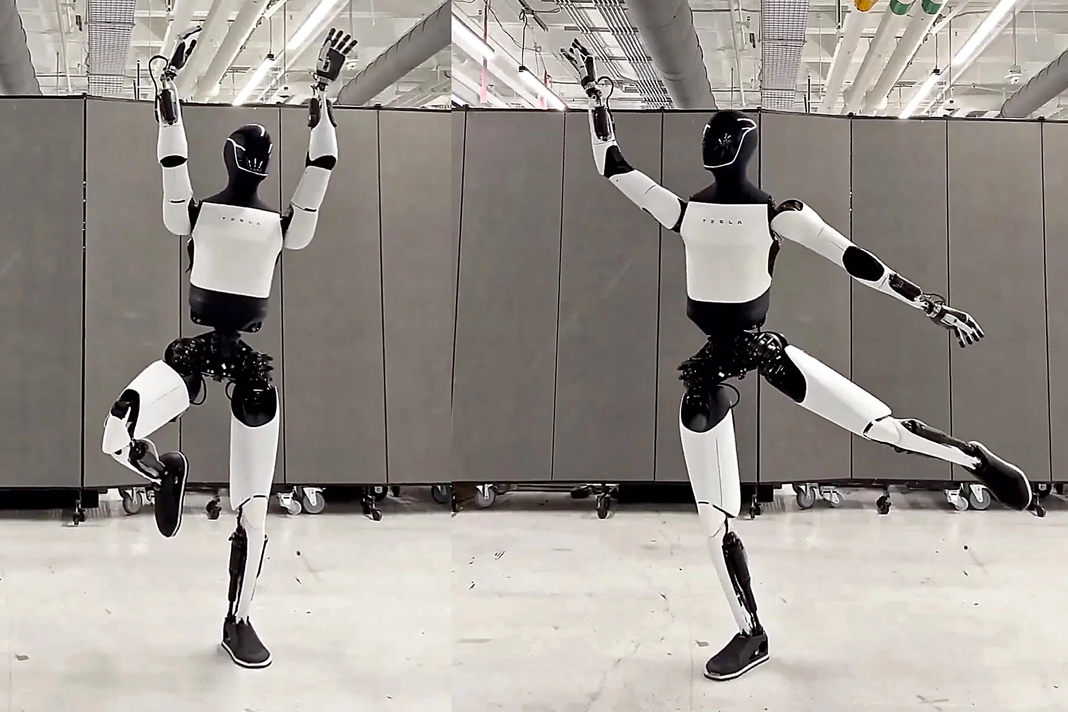 The Tesla Optimus just might have the best moves yet