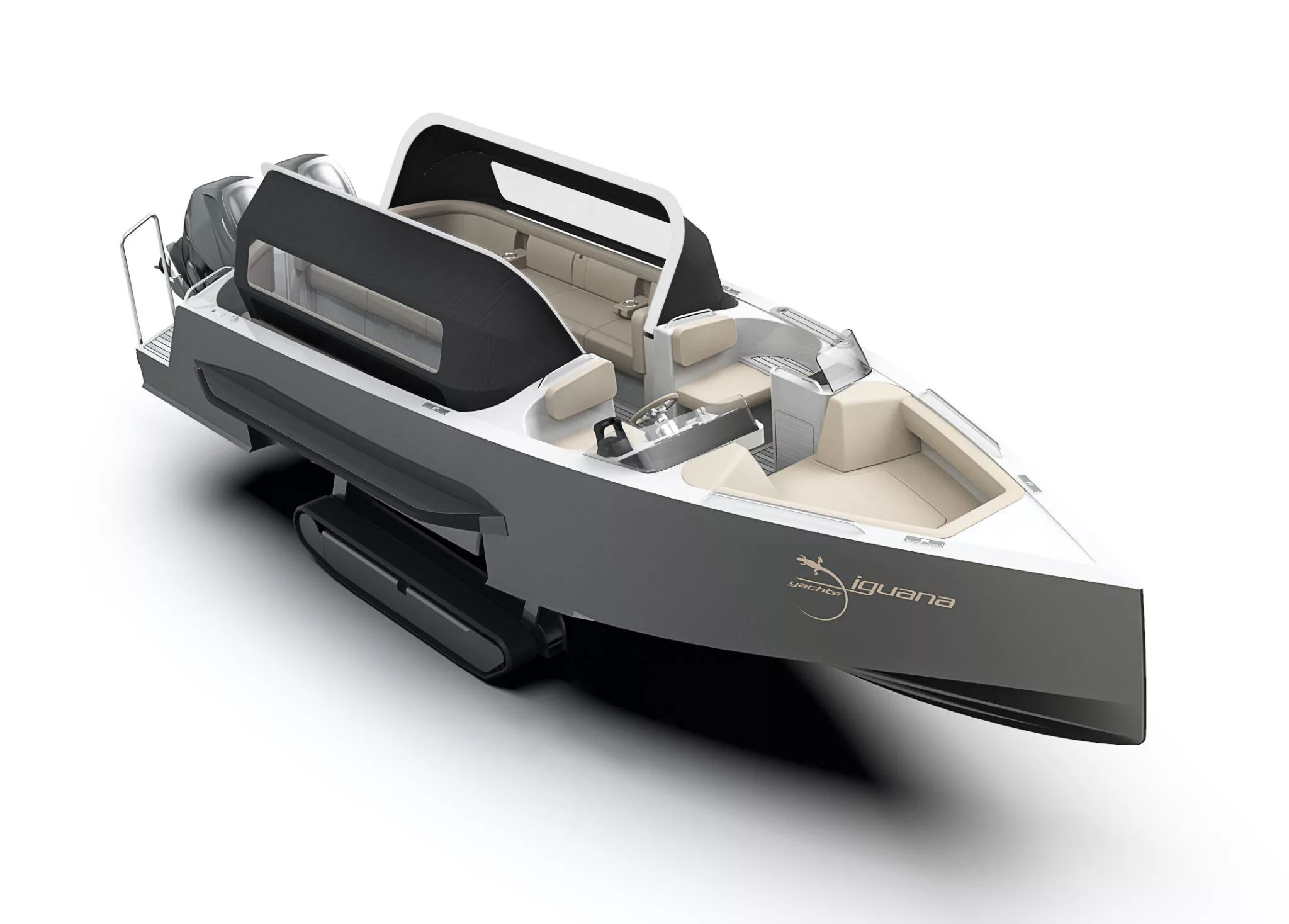 Iguana presents its latest vessel, a 12-passenger amphibious Day Limo