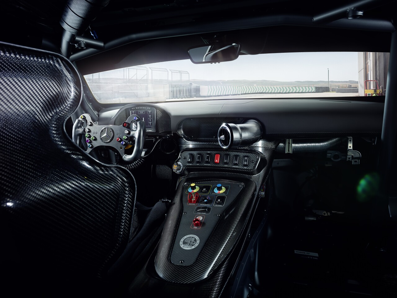 Behind the wheel of the Mercedes-AMG GT4