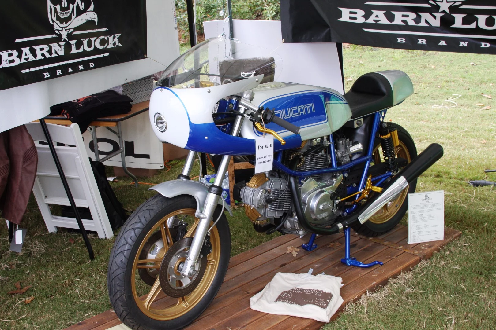 This was a tribute to Cook Neilson and his Daytona win for sale in the Ace Corner area