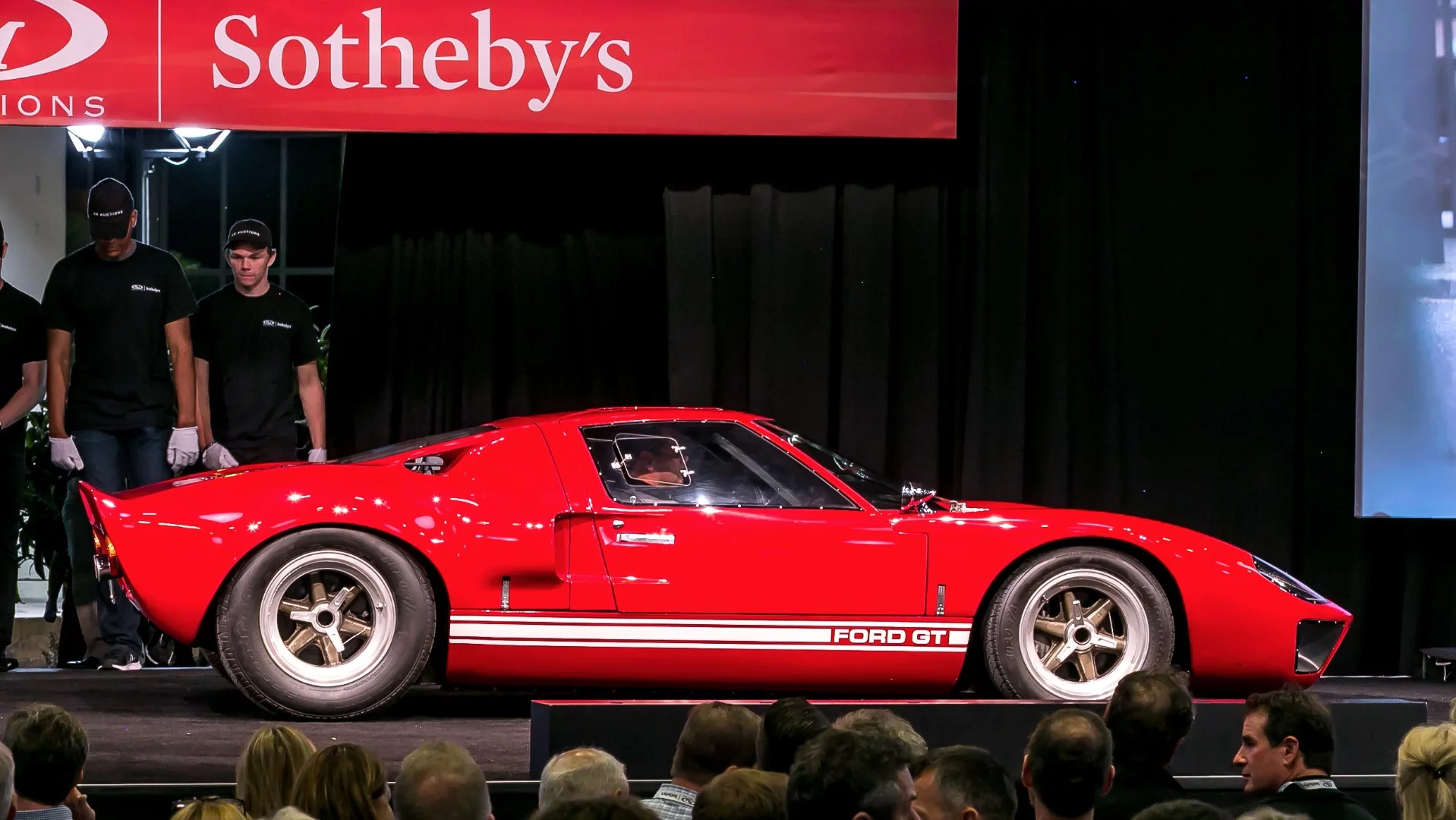 One of just 31 Ford GT40 Mk 1 road-spec cars ever built, with a recent exacting restoration by GT40 expert Robert Ash, the car sold at RM-Sotheby’s 2016 Monterey auction for $2,900,000