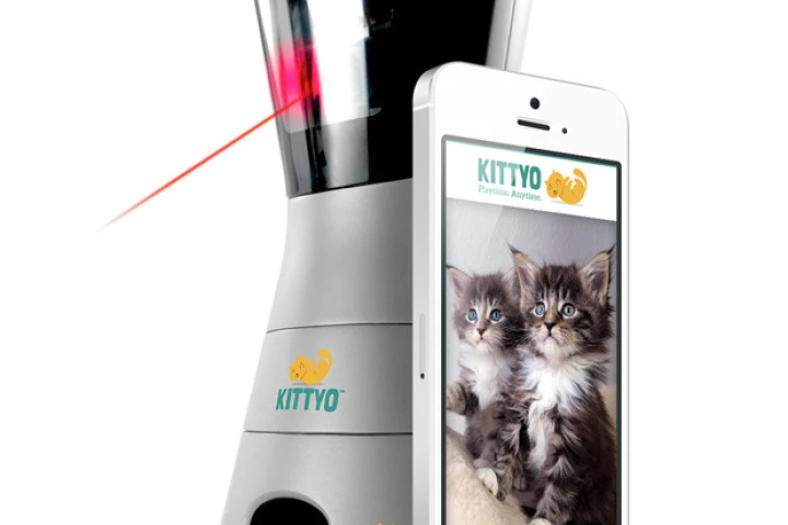 Kittyo lets a cat's owner play with their pet while not home