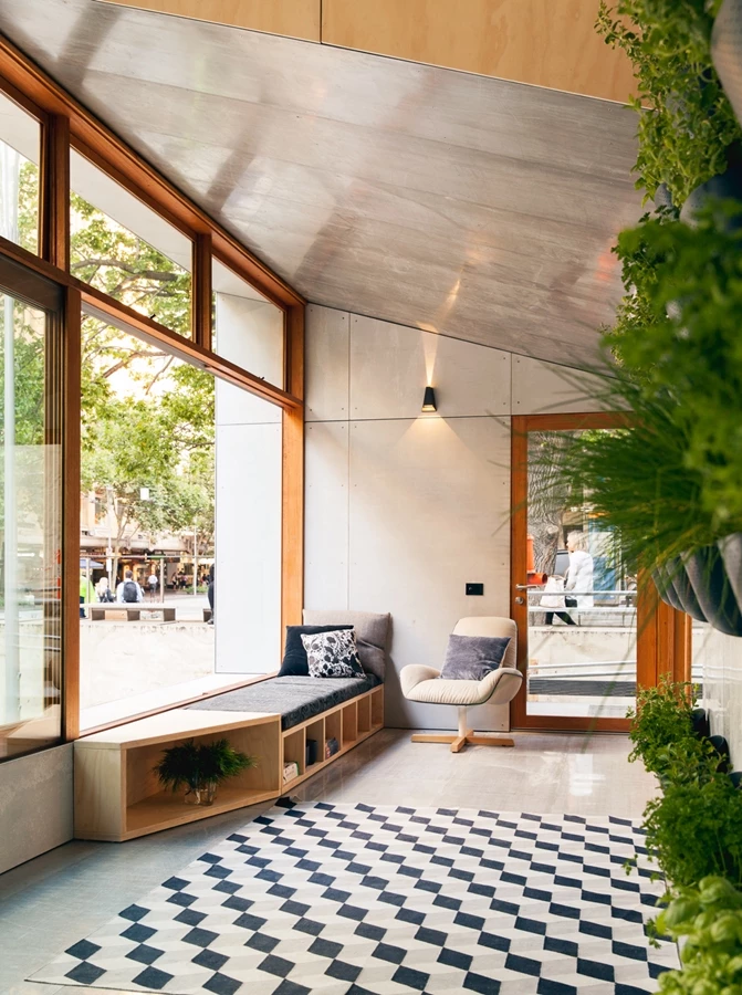 The Archiblox Archi+ Carbon Positive House has double-glazed and thermally broken windows