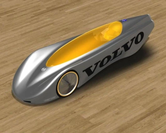Volvo's entry without the windshield