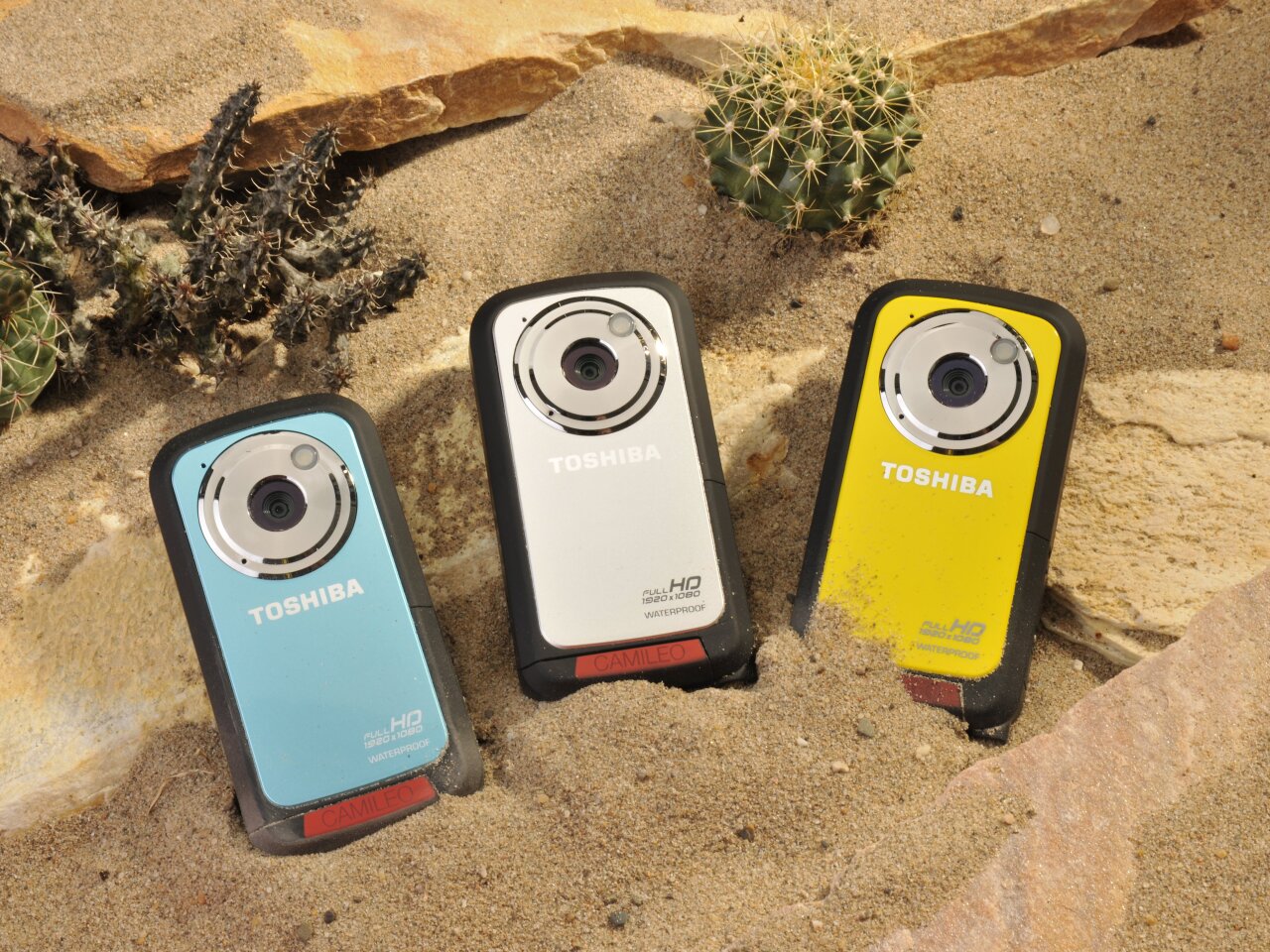 Perfect partner for instant beach party movie-making