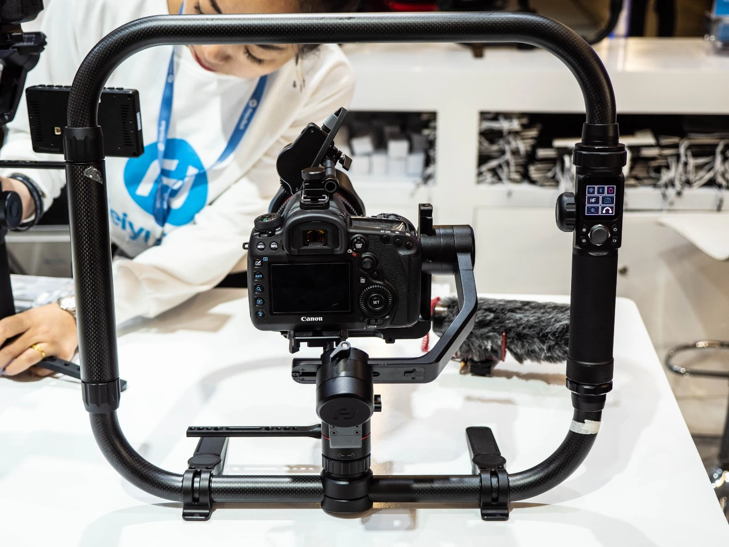 Feiyu's AK4000 gimbal rigs