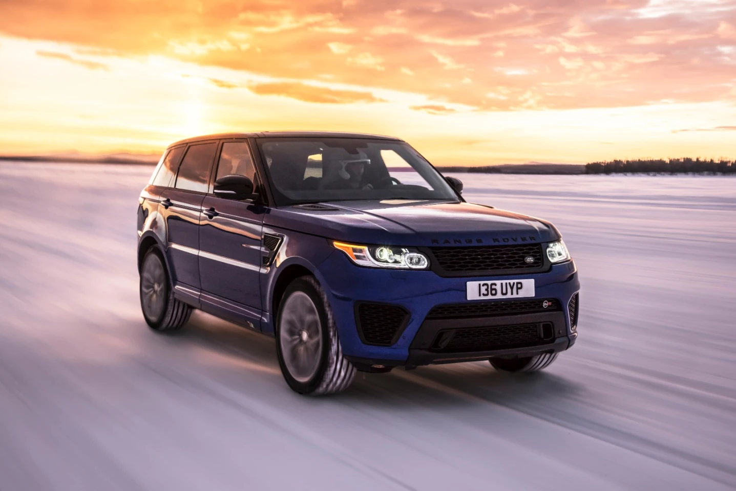 The 542-hp Range Rover Sport SVR doesn't appear intimidated by any type of terrain