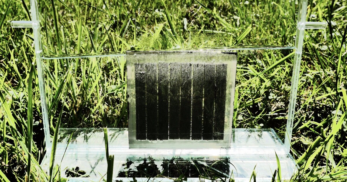 Selfcontained prototype brings artificial photosynthesis a step closer to commercial reality
