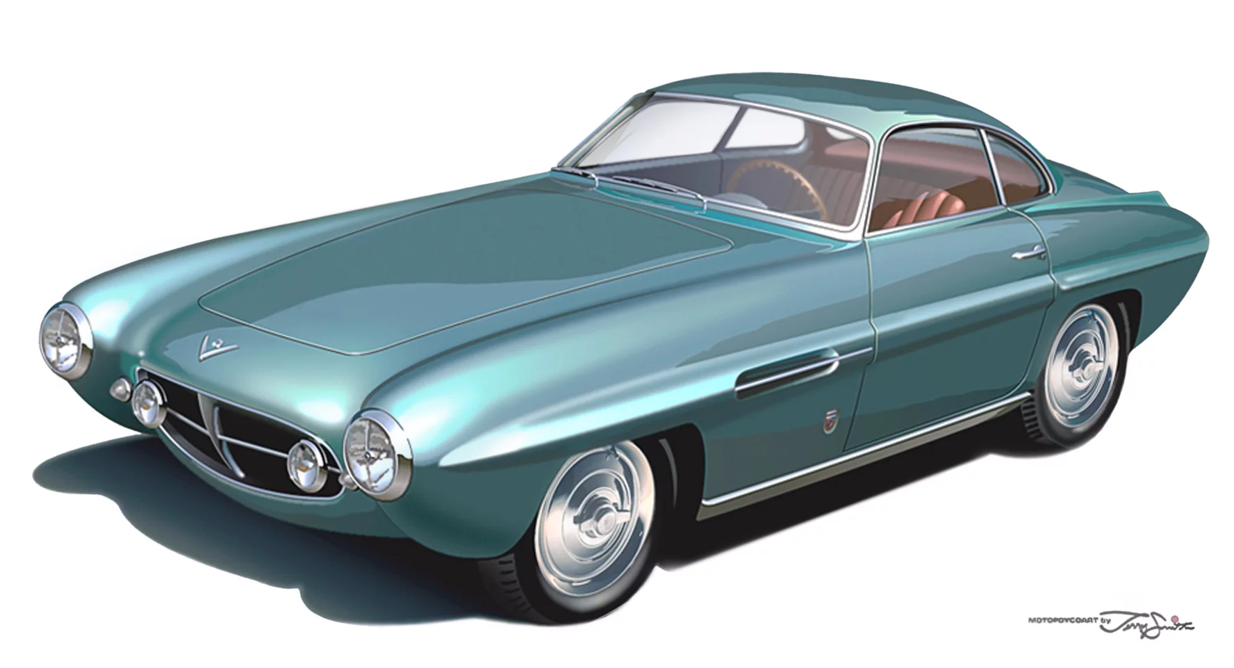 This 1953 Fiat 8V Supersonic is estimated to sell for between $1,800,000 and $2,400,000