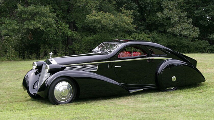 The original 1925/1935 Rolls Royce Phantom l Jonckheere Aerodynamic Coupe