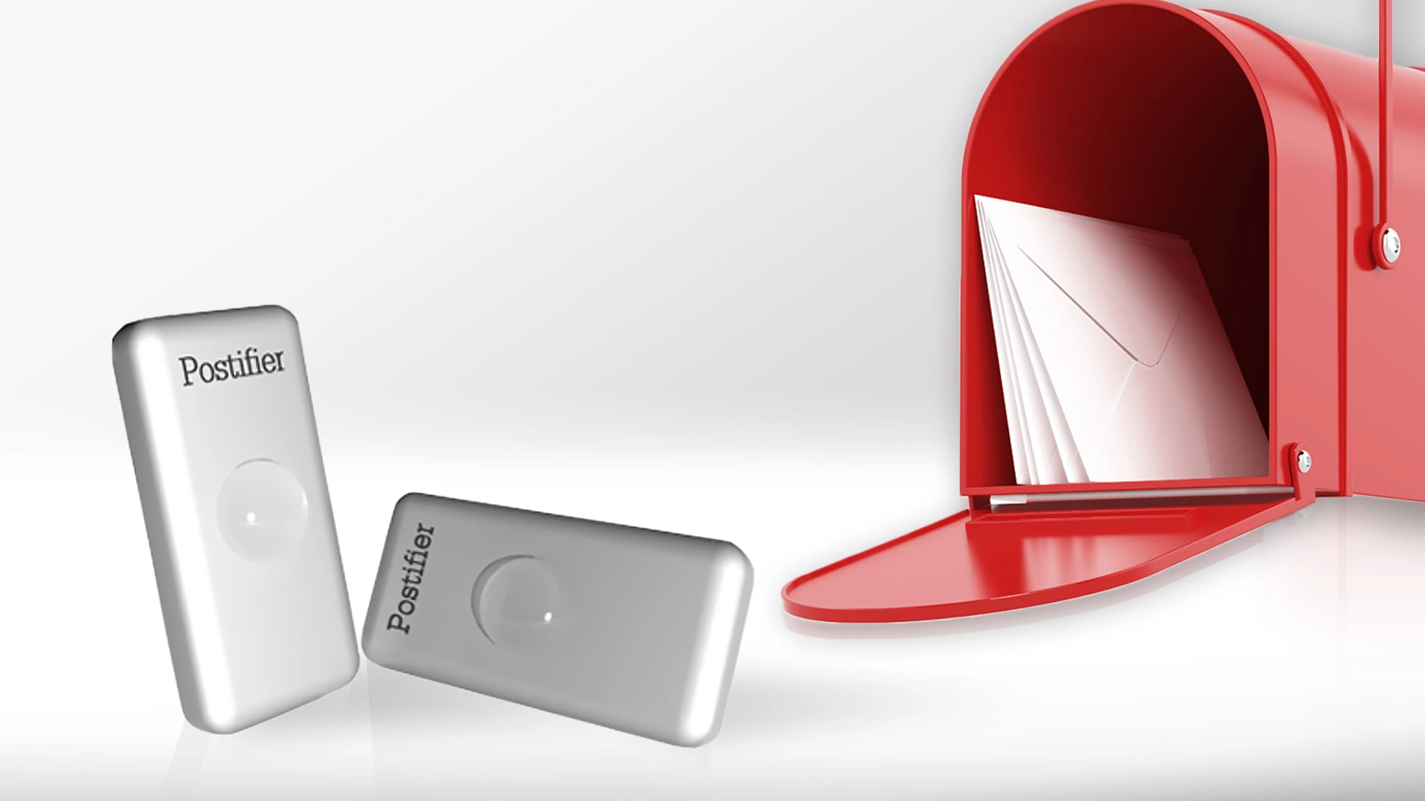 Postifier's concept is so simple, you'll kick yourself for not thinking of it. Attach it to your mailbox, and receive a smartphone notification when you have snail mail. You just might save yourself a trip. (mailbox image: Shutterstock)