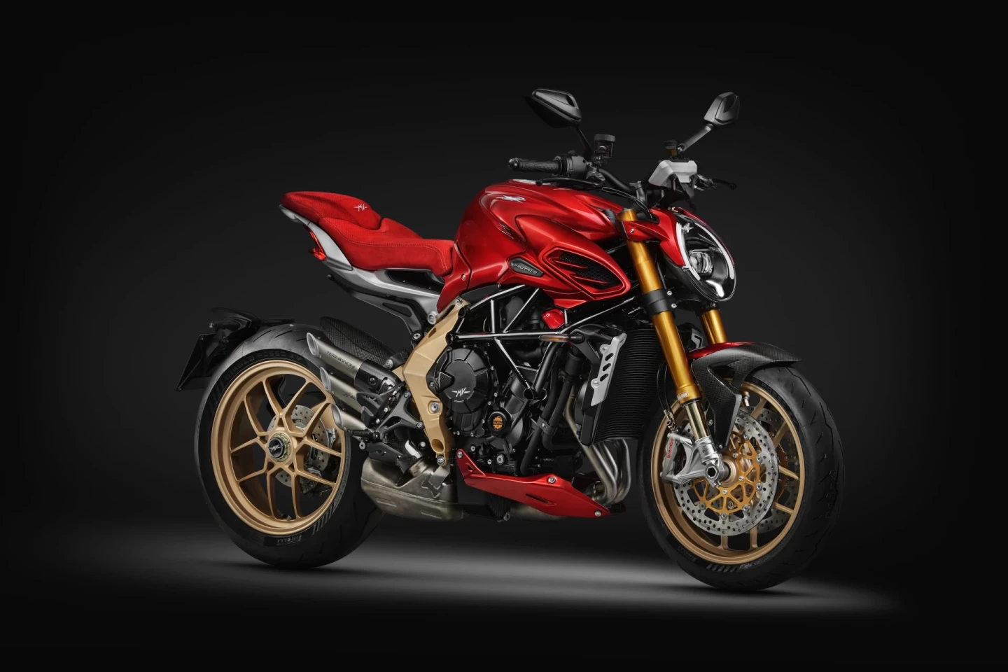 MV Agusta unveiled its new Brutale Serie Oro at EICMA