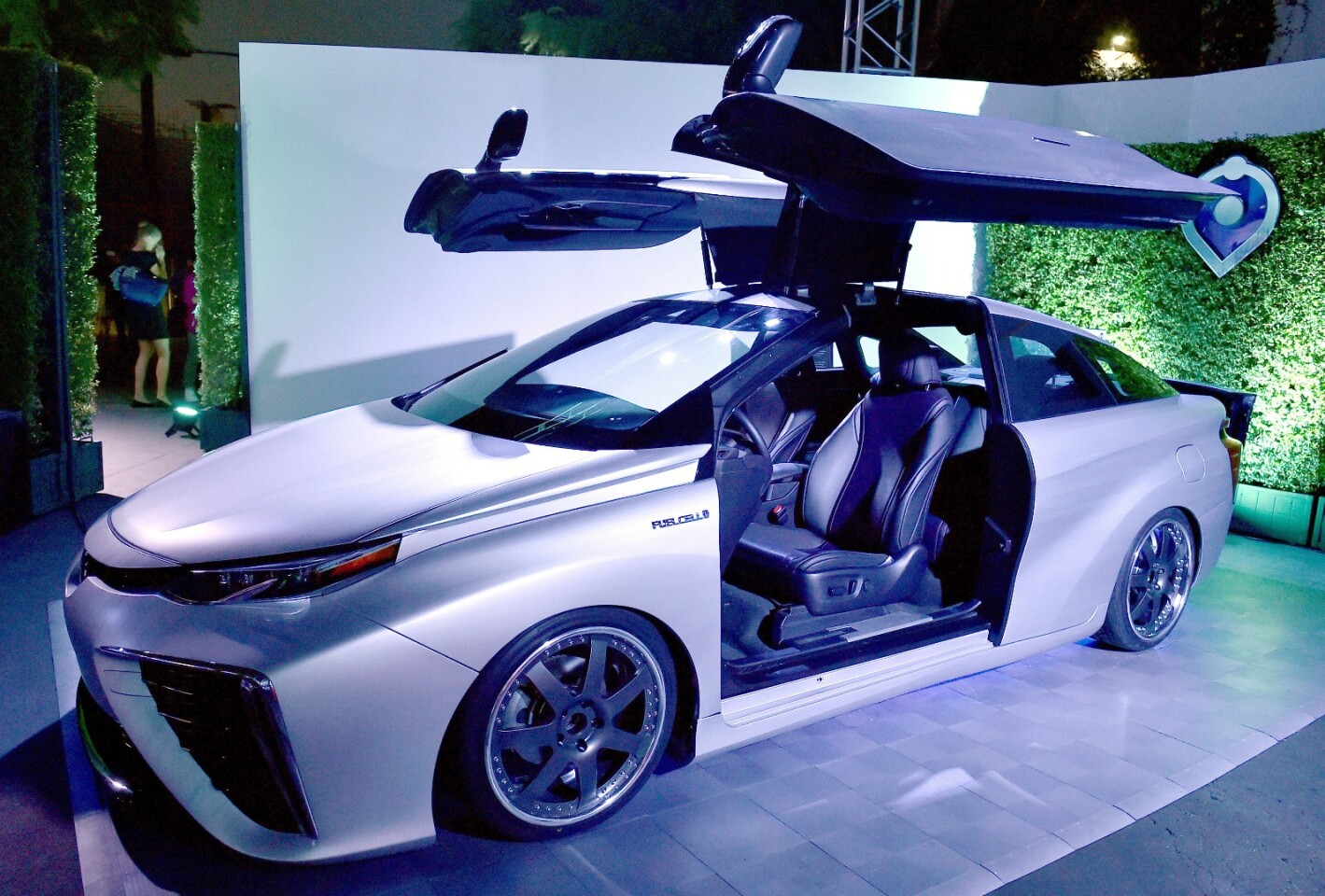 Toyota celebrates with a special Mirai