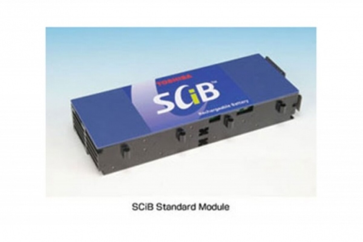 Toshiba's SCiB Super Charge Lithium ion Battery