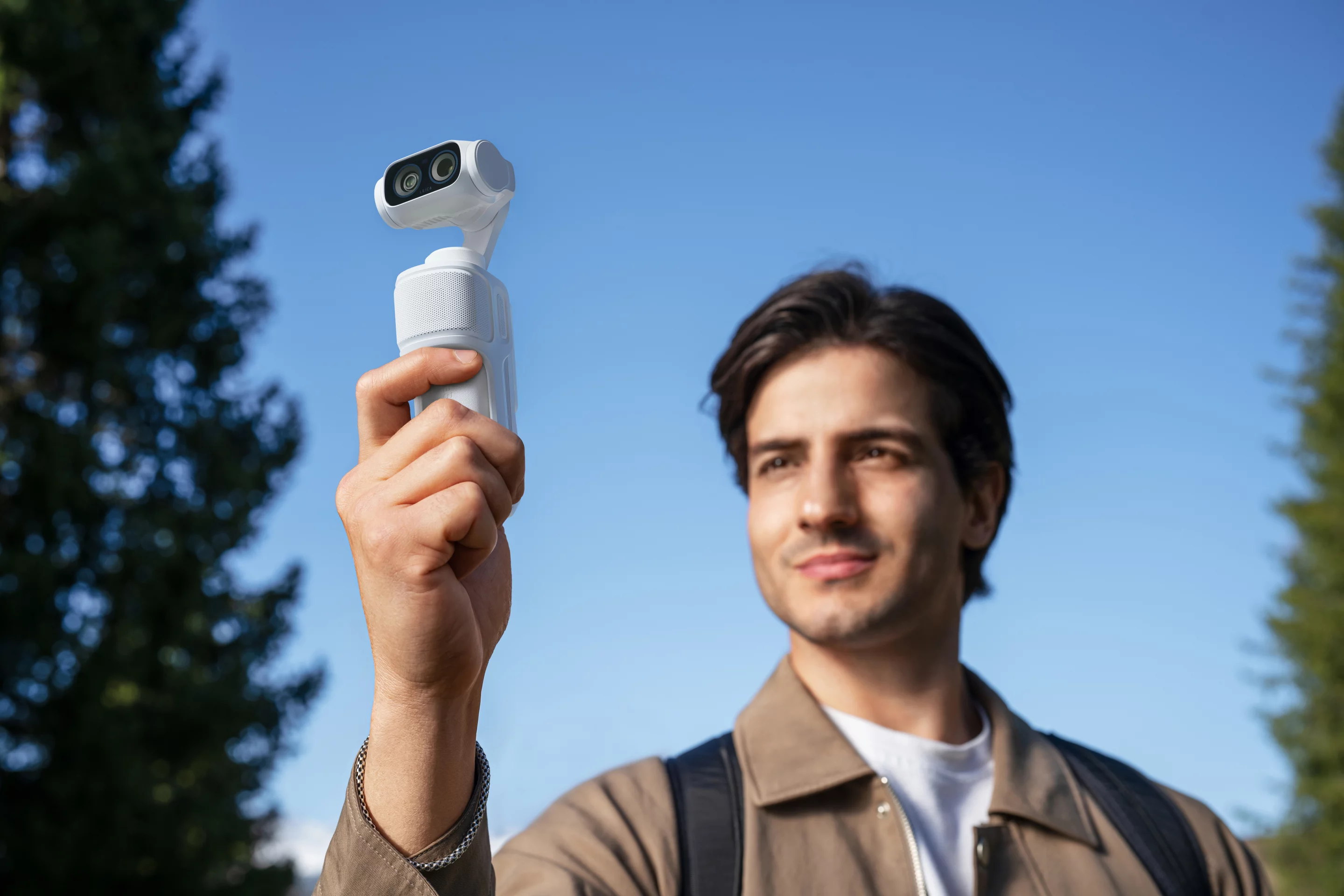The first real rival to DJI's Osmo Pocket packs dual Leica lenses