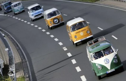 Celebrations included a special convoy through Hanover