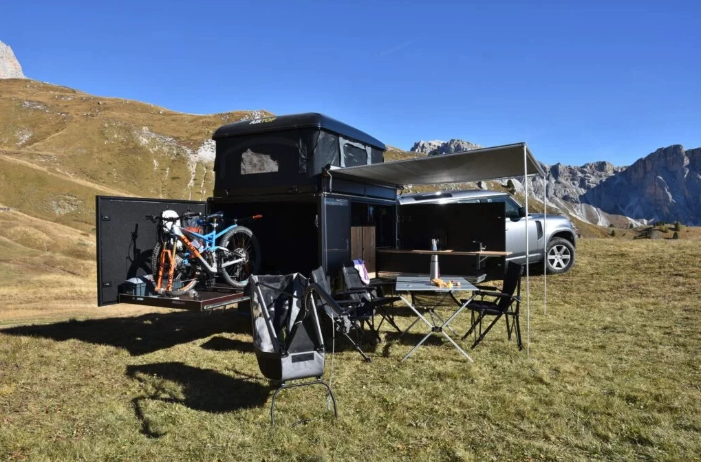 Blackcamp offers an intriguing way to escape to the mountains, beach, desert, forest and beyond and explore deeper knowing you have a comfortable shelter to return to at day's end