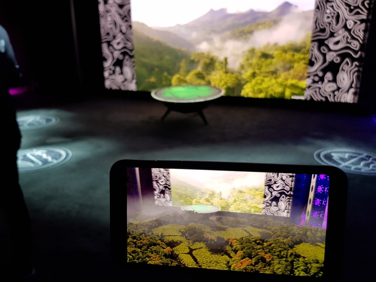 Phoria's Rewild Our Planet installation