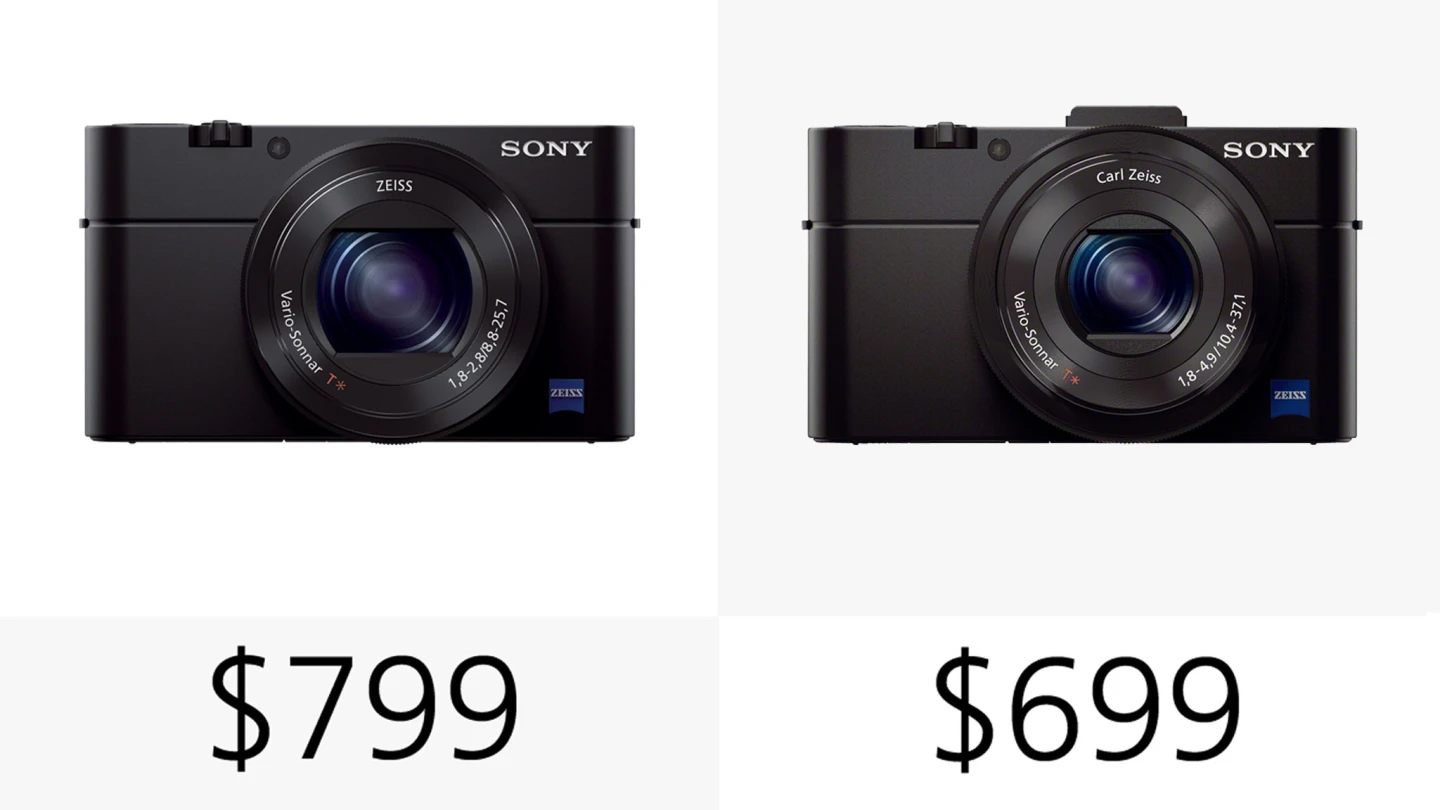 The price difference is likely to grow after the June release of the Sony RX100 III, when it's predecessor will probably begin to see bigger discounts