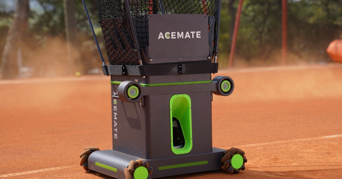 Tennis-training robot is ready to rally when you are