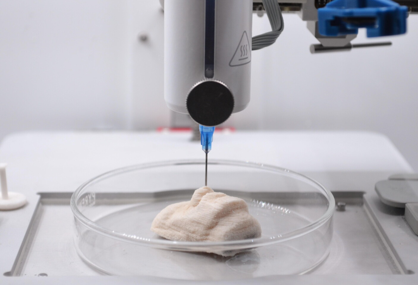 Printing BactoInk objects before urea treatment