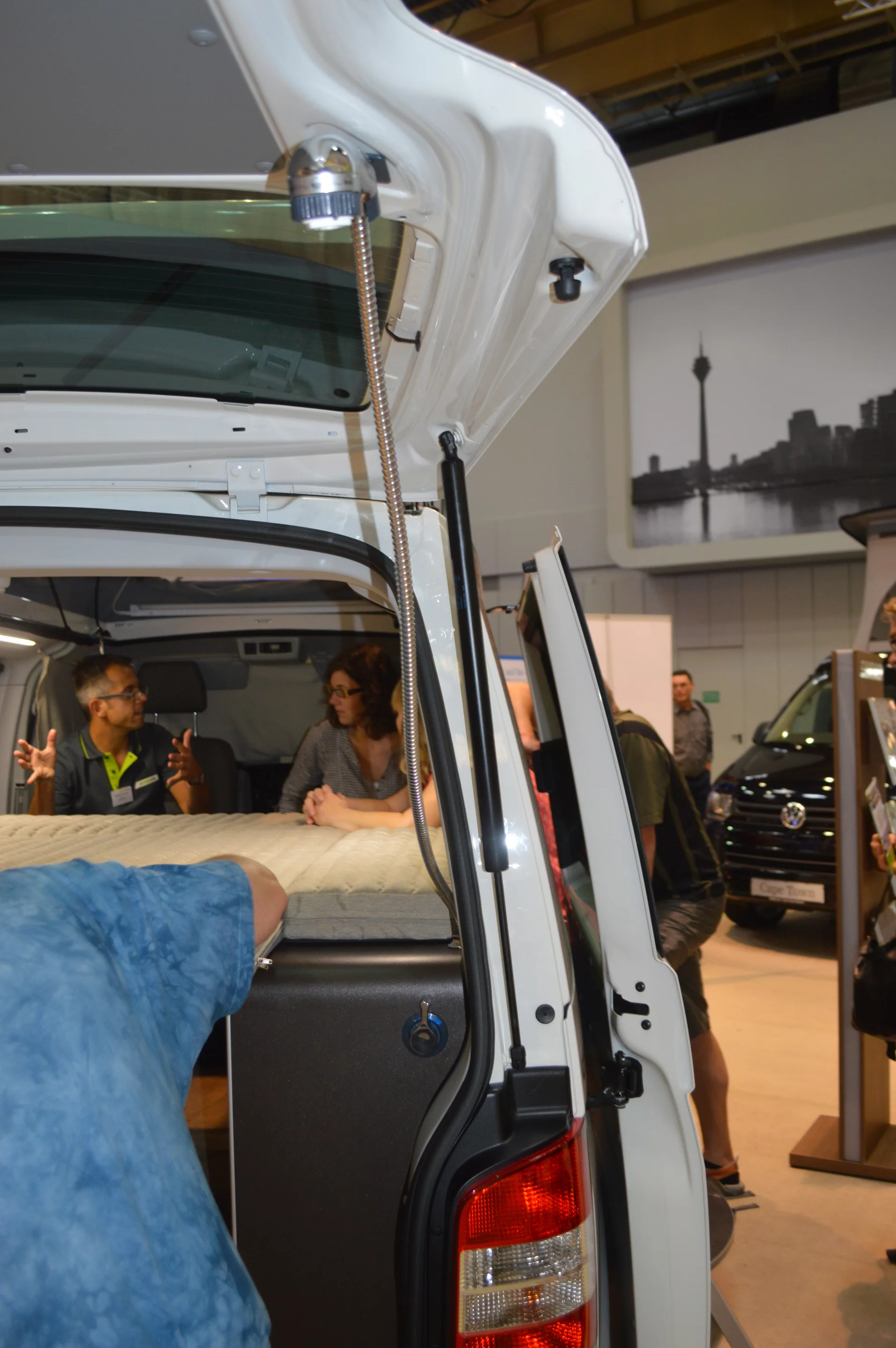 The Cape Town's water system includes a shower