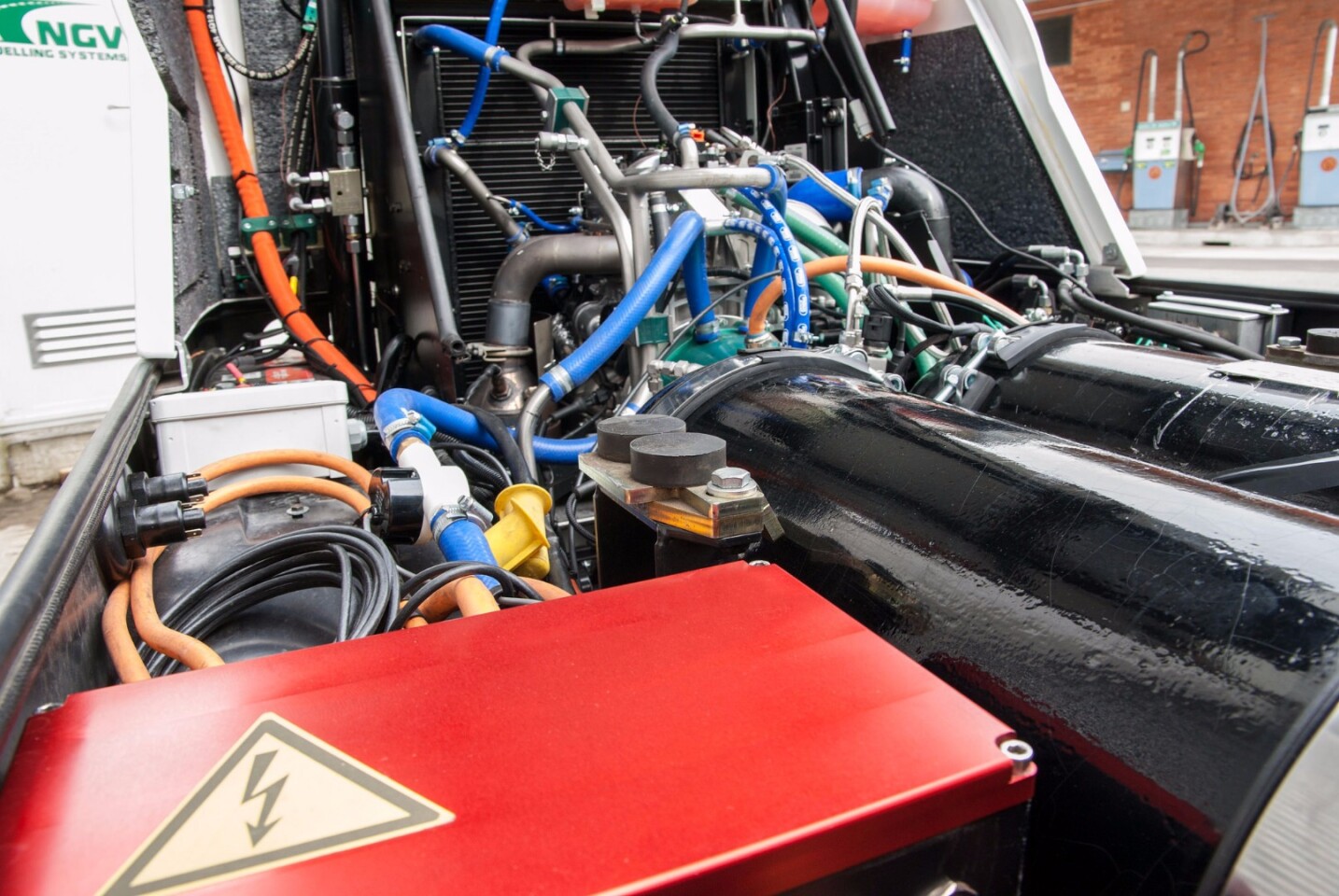 The modular system can also be adapted to cleaner fuel types such as hydrogen