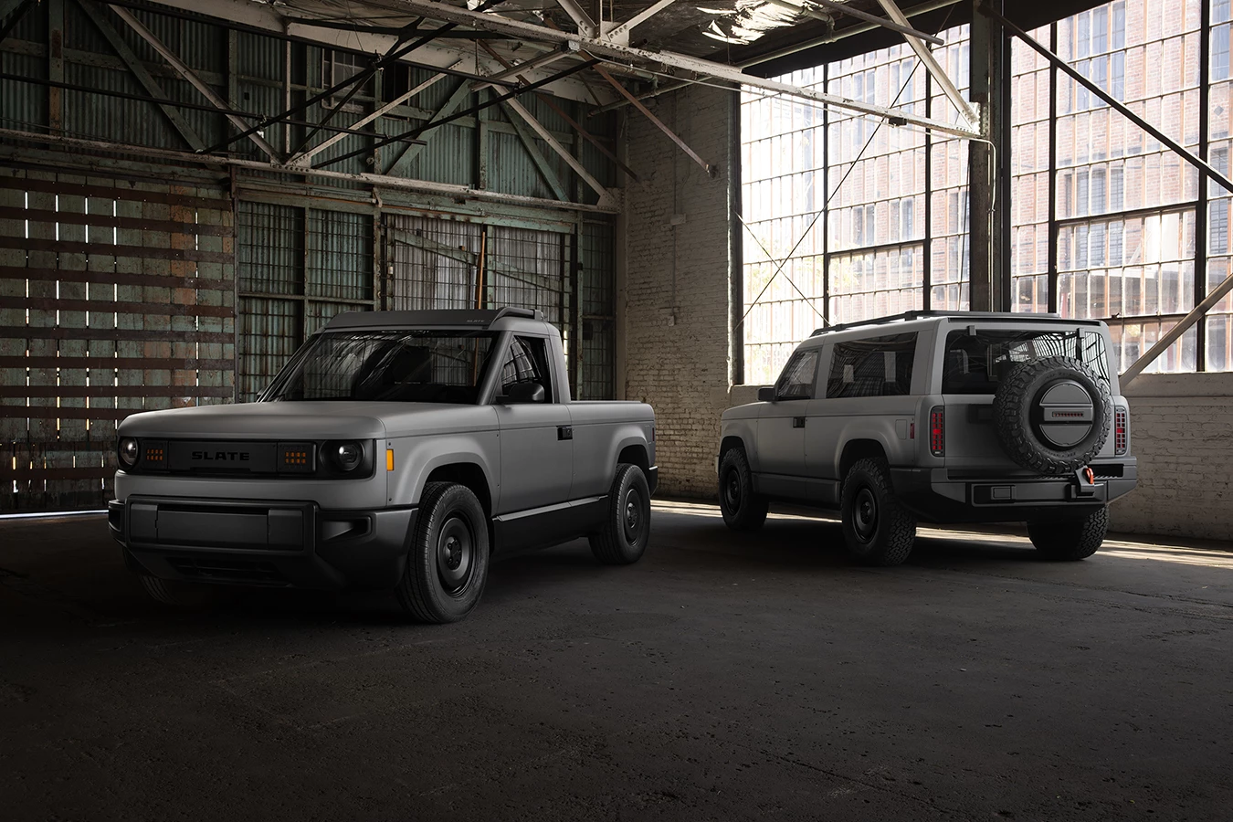 Slate advertises a sub-$20,000 price tag, in part thanks to a $7,500 federal EV tax credit.