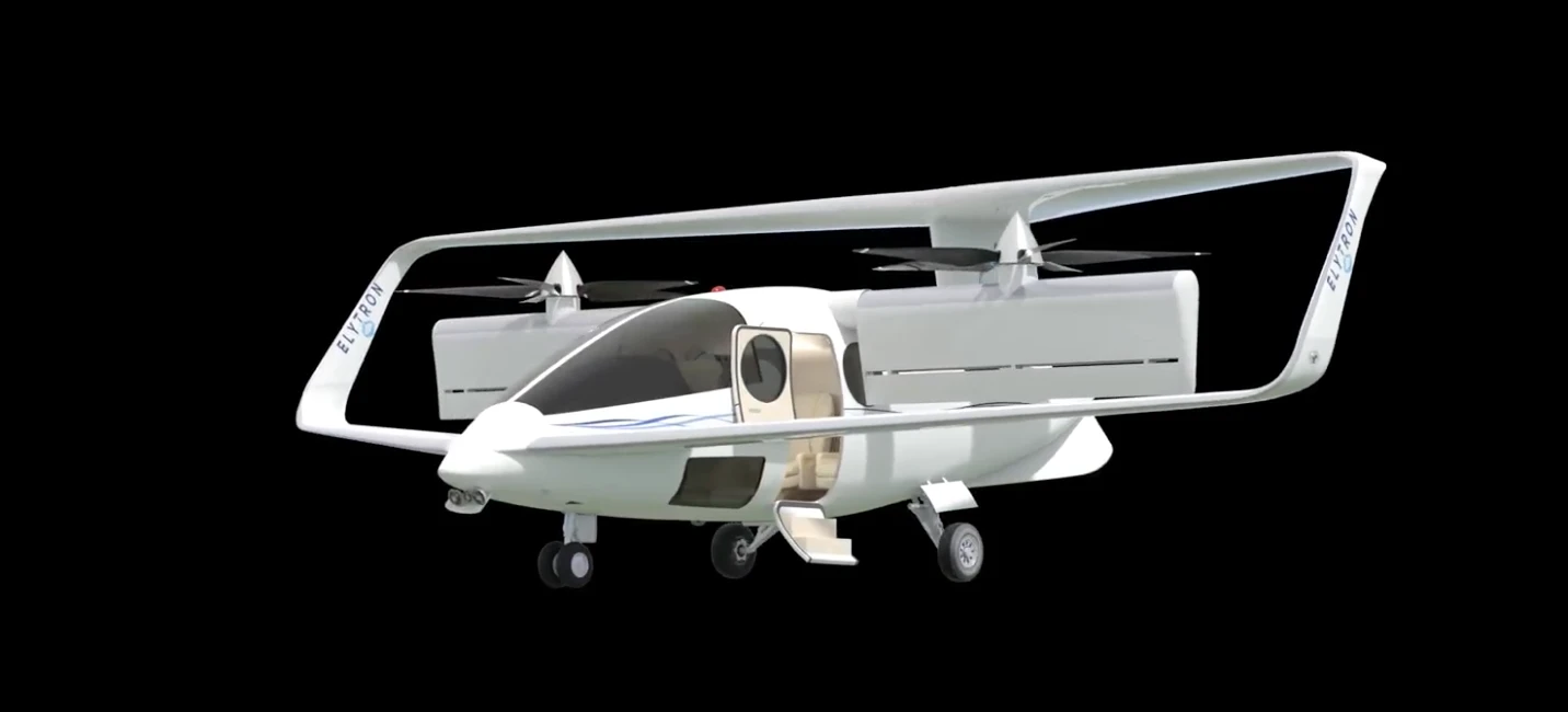 VTOL Aerospace's larger manned model designed to hold anywhere from 4 to 10 passengers, depending on the model